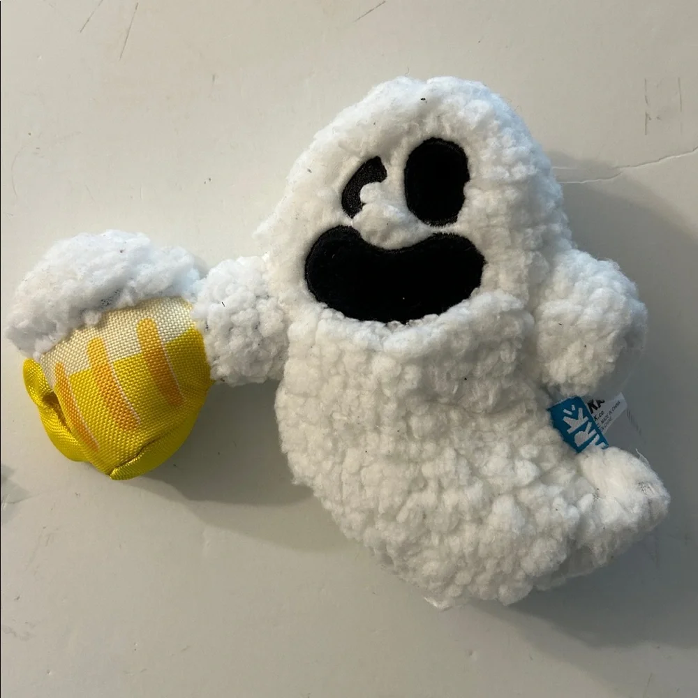 Bark Count Droolcula plush dog toy and sheets the ghost Halloween collection